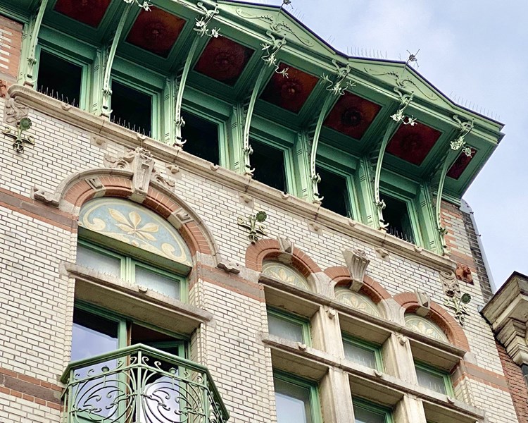 Eccentric Art Nouveau house