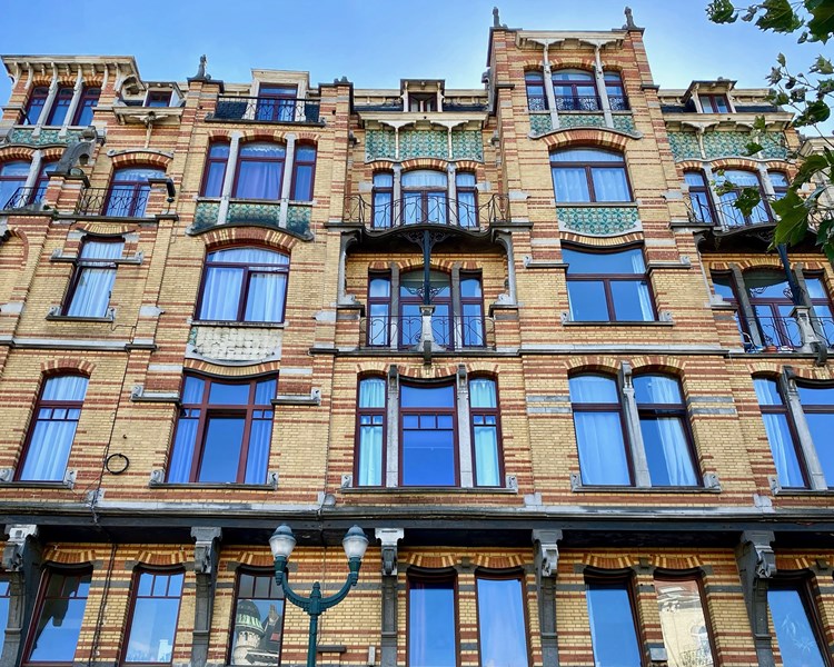 Extravagant Art Nouveau building