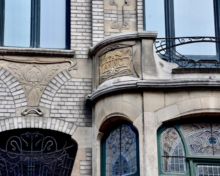 Maison de rangée, Art Nouveau