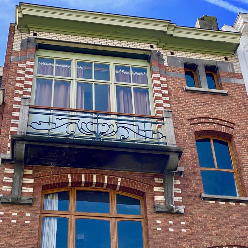 Writer Sander Pierron’s personal house Admirable Art Nouveau