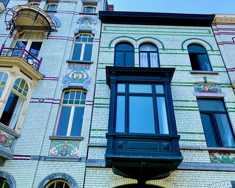 Two Art Nouveau houses