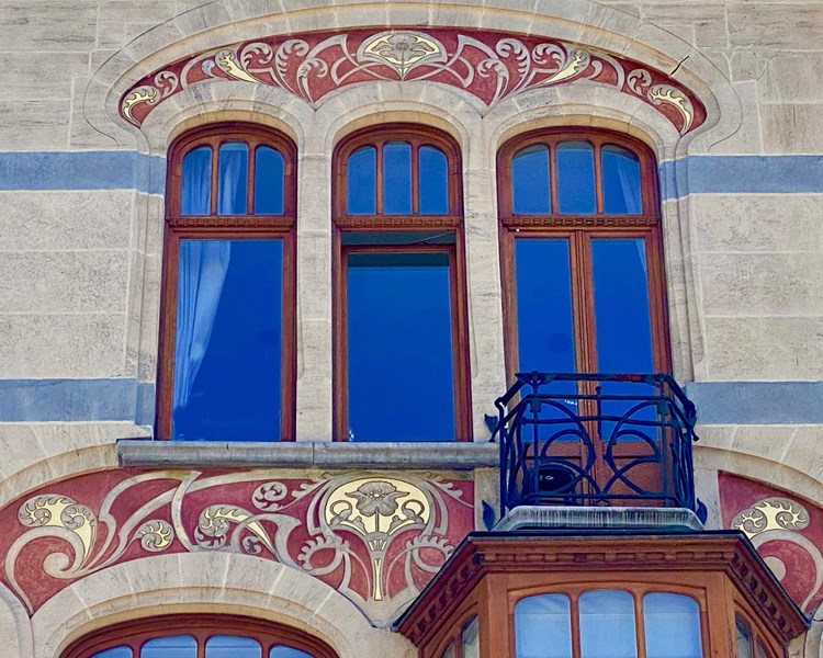 Art Nouveau house signed Blérot 