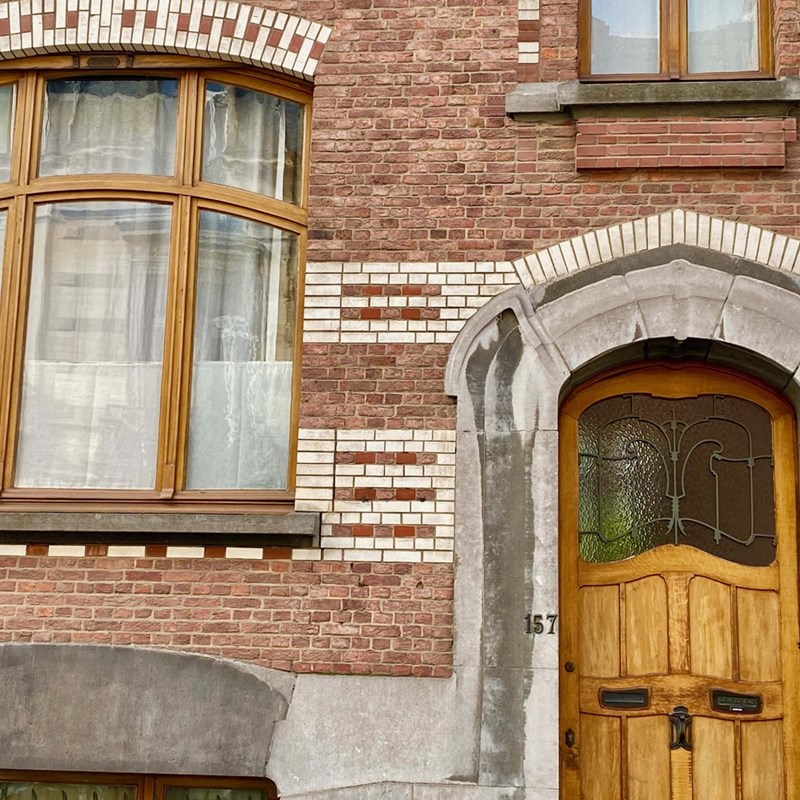 Writer Sander Pierron’s personal house Admirable Art Nouveau