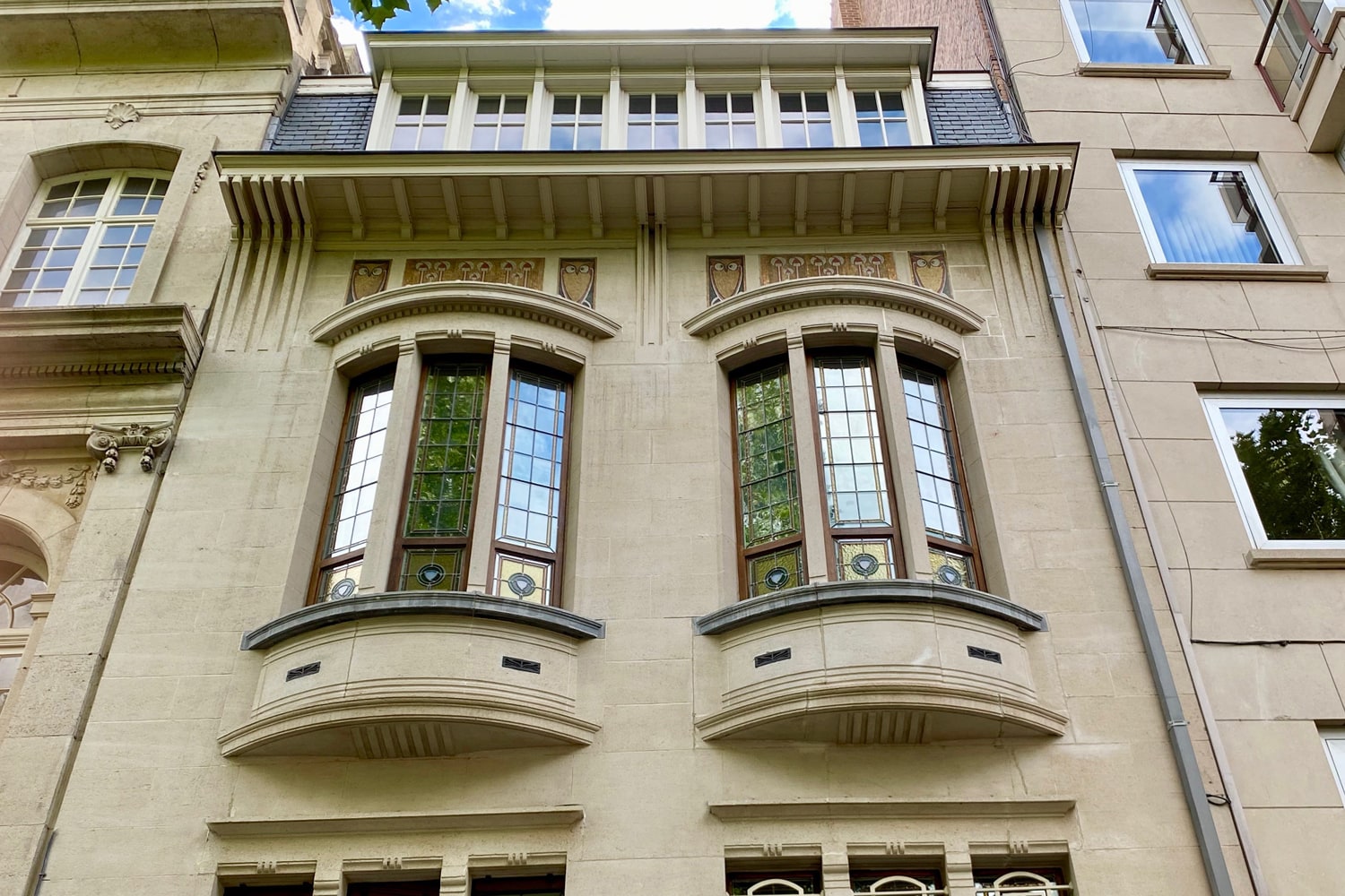 House of architect Jean Baptiste Dewin Admirable Art Nouveau