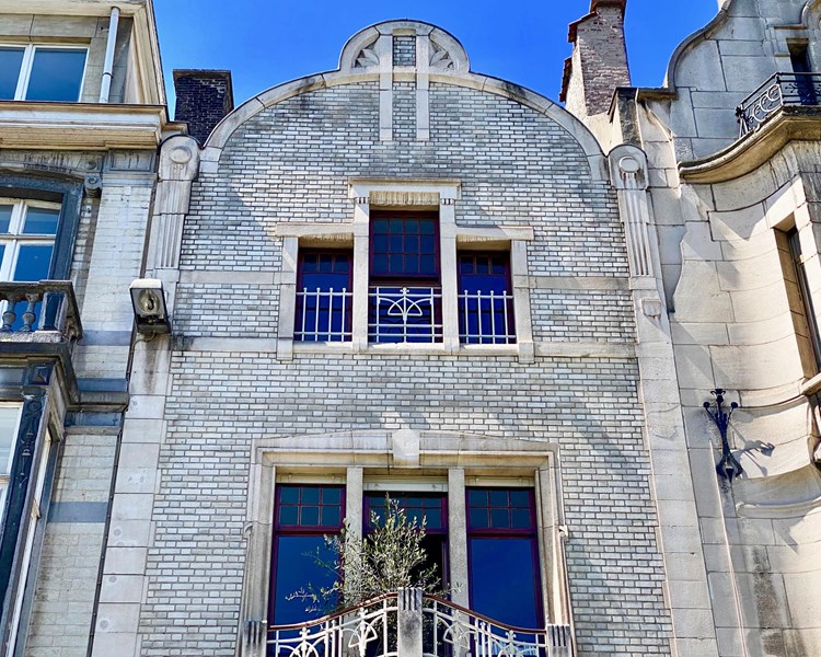 Art Nouveau house by Georges Hobé 