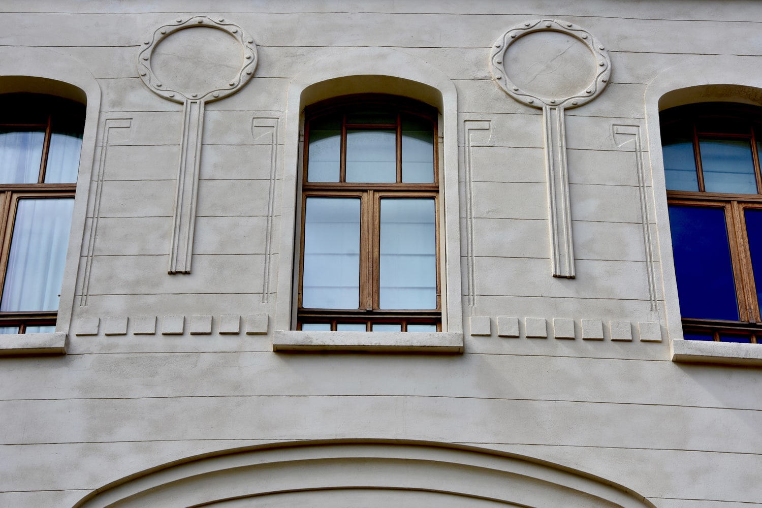 Geometric Art Nouveau mansion Admirable Art Nouveau